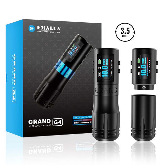 EMALLA GRAND G4 WIRELESS TATTOO PEN MACHINE
