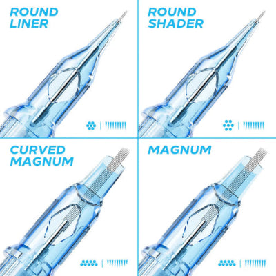 EMALLA CANADA TATTOO CARTRIDGE NEEDLES SAMPLE PACK 2 & 3 EMALLA CANADA