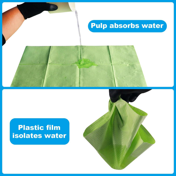 EMALLA DENTAL BIBS GREEN EMALLA CANADA