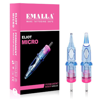 EMALLA ELIOT MICRO PMU CARTRIDGE NEEDLES ROUND LINER (Box of 20)