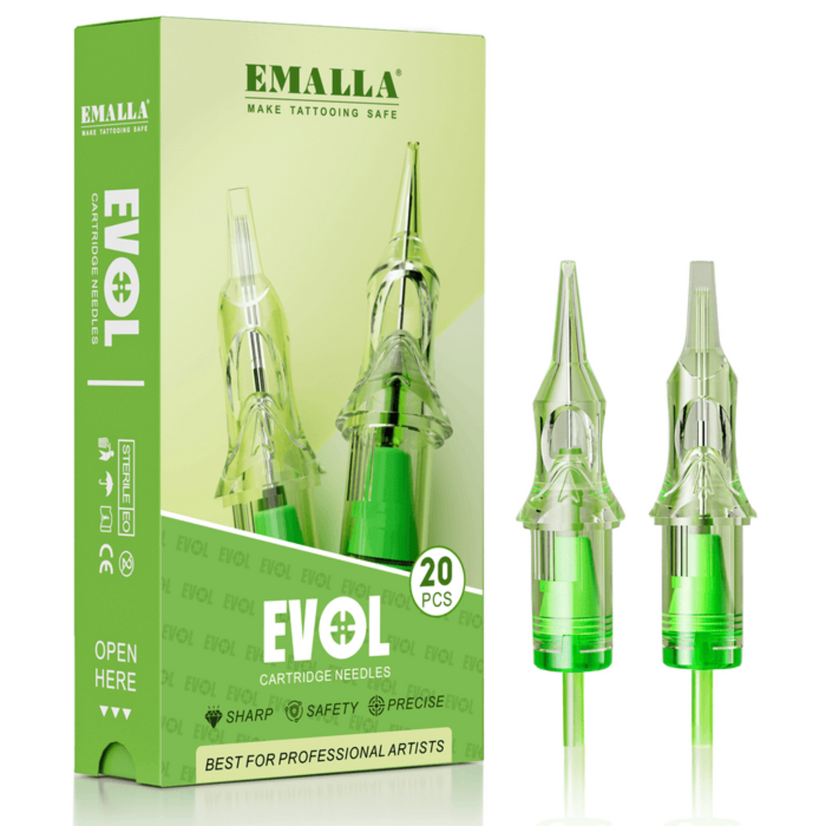 Emalla-EVOL-TattooCartridgeNeedles-EMALLA CANADA